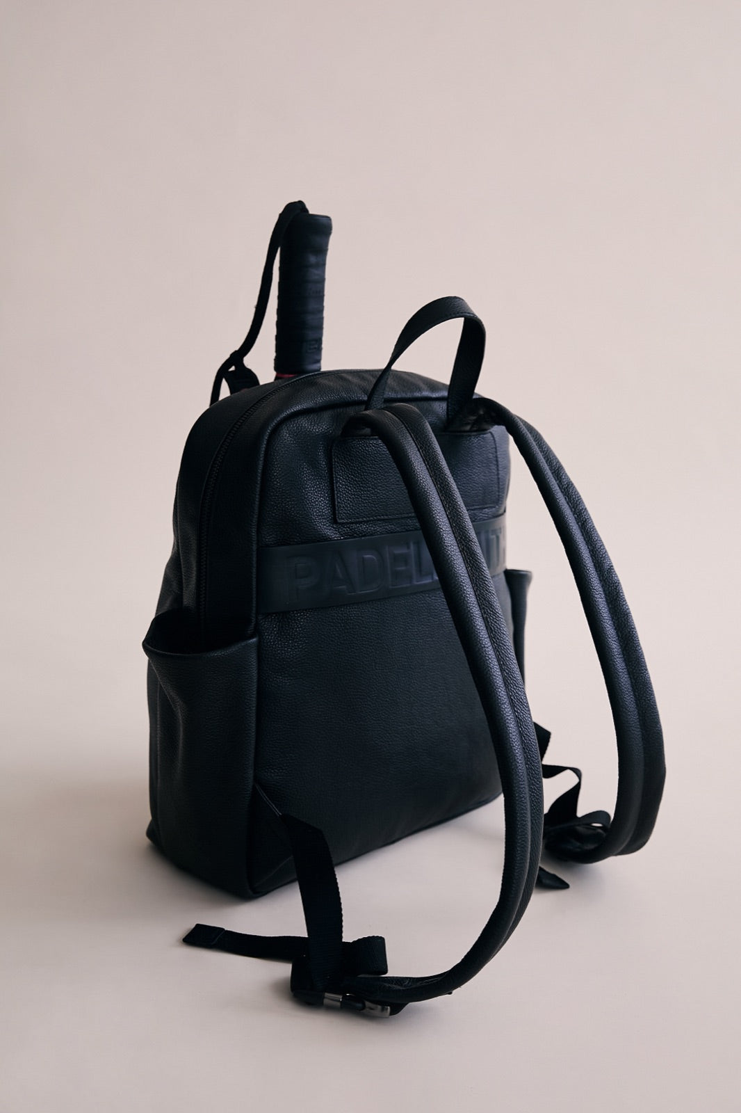 The back of The Padelsmith Bag with its padded adjustable shoulder straps